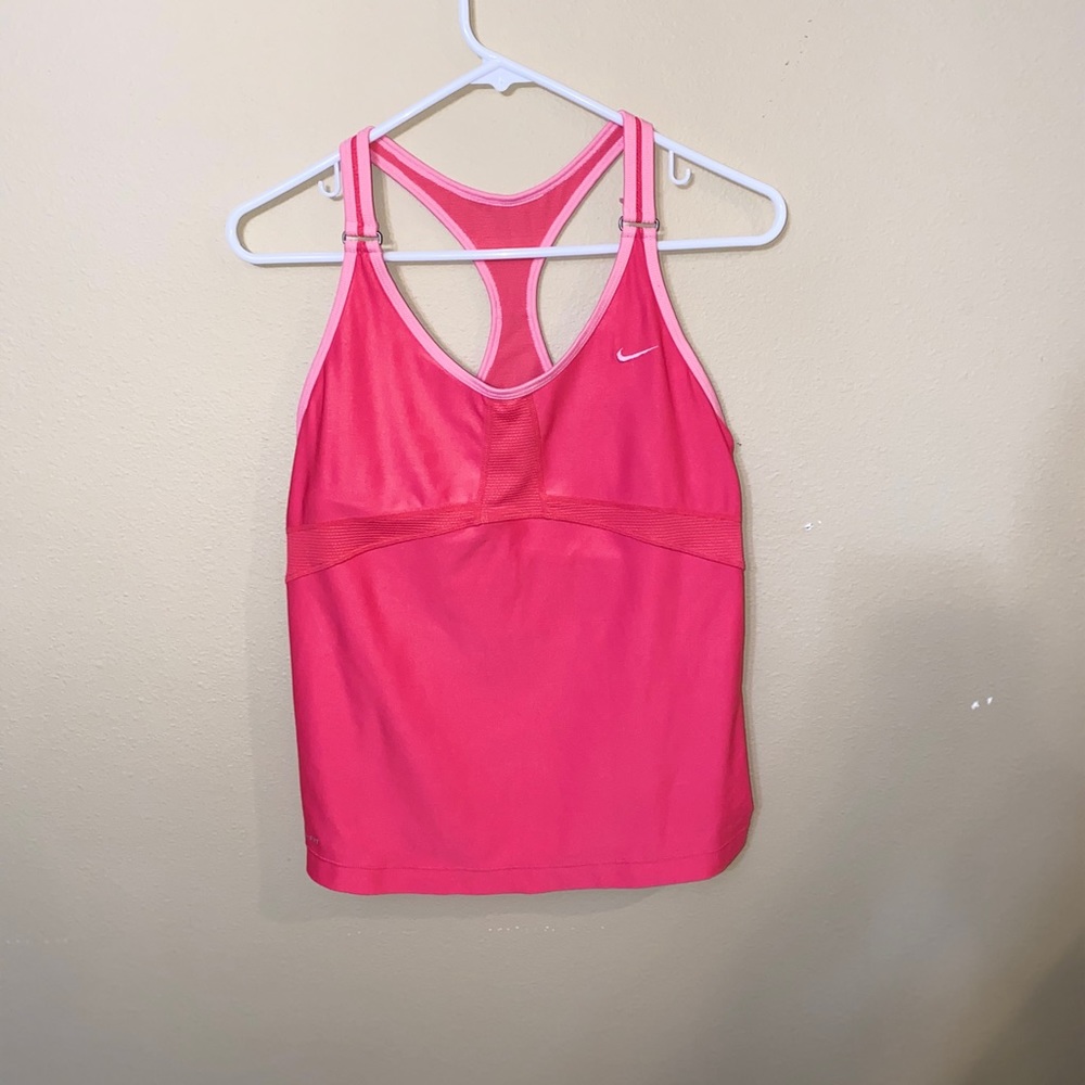 Nike Workout Fitness Bra Tank Pink